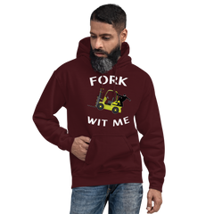 Forklift Ninja Fork Wit Me YW Unisex Hoodie