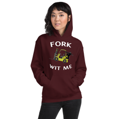 Forklift Ninja Fork Wit Me YW Unisex Hoodie