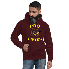 Forklift Ninja Pro Lifter GY Unisex Hoodie