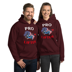 American Forklift Superhero Pro Lifter WBR Unisex Hoodie