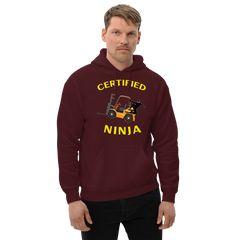 Forklift Ninja Certified Forklift Ninja GY Unisex Hoodie