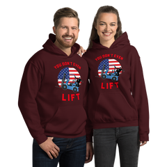 American Forklift Ninja You don't even Lift BR Unisex Hoodie