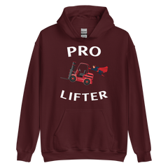 Forklift Superhero Pro Lifter RW Unisex Hoodie