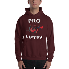 Forklift Superhero Pro Lifter RW Unisex Hoodie