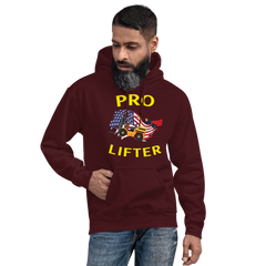 American Forklift Superhero Pro Lifter GY Unisex Hoodie