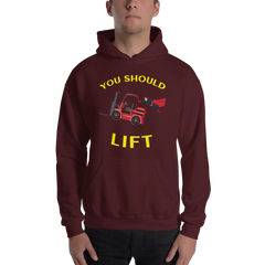 Forklift Superhero You Should Lift RY Unisex Hoodie