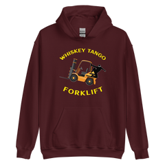 Forklift Ninja Whiskey Tango Forklift GY Unisex Hoodie