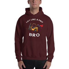 Forklift Superhero Lift Like a Pro Bro GW Unisex Hoodie