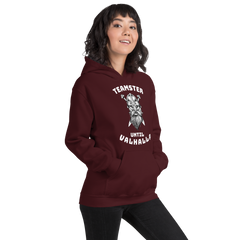 Viking Teamster Until Valhalla WW Unisex Hoodie