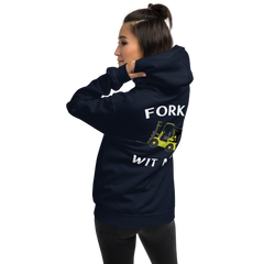 Forklift Ninja Fork Wit Me YW Unisex Hoodie