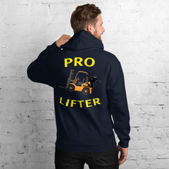 Forklift Ninja Pro Lifter GY Unisex Hoodie