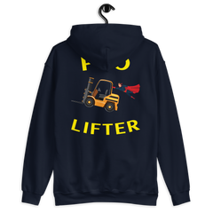 Forklift Superhero Pro Lifter GY Unisex Hoodie