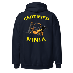 Forklift Ninja Certified Forklift Ninja GY Unisex Hoodie