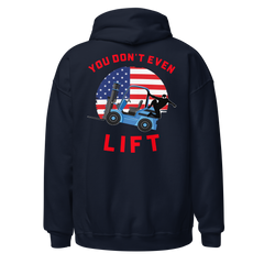 Forklift Ninja You Don't Even Lift BR Unisex Hoodie