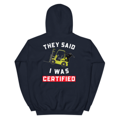 Forklift Ninja Forklift Certified YW Unisex Hoodie