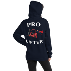 Forklift Superhero Pro Lifter RW Unisex Hoodie