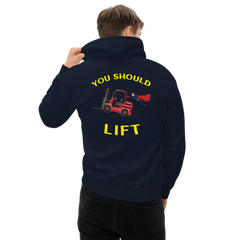 Forklift Superhero You Should Lift RY Unisex Hoodie