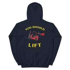 Forklift Superhero You Should Lift RY Unisex Hoodie