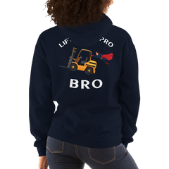 Forklift Superhero Lift Like a Pro Bro GW Unisex Hoodie