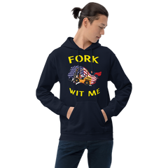 American Forklift Superhero Fork Wit Me GY Unisex Hoodie