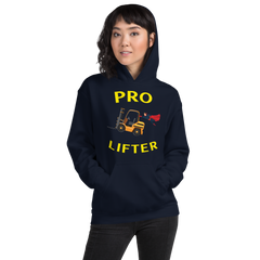 Forklift Superhero Pro Lifter GY Unisex Hoodie