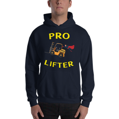 Forklift Superhero Pro Lifter GY Unisex Hoodie