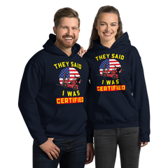 American Forklift Ninja Forklift Certified RY Unisex Hoodie