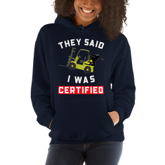 Forklift Ninja Forklift Certified YW Unisex Hoodie