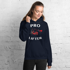 Forklift Superhero Pro Lifter RW Unisex Hoodie