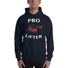 Forklift Superhero Pro Lifter RW Unisex Hoodie