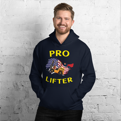 American Forklift Superhero Pro Lifter GY Unisex Hoodie