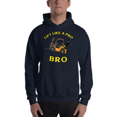 Forklift Ninja Lift Like a Pro Bro GY Unisex Hoodie