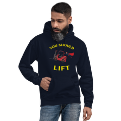 Forklift Superhero You Should Lift RY Unisex Hoodie