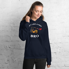 Forklift Superhero Lift Like a Pro Bro GW Unisex Hoodie