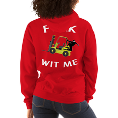 Forklift Ninja Fork Wit Me YW Unisex Hoodie