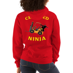 Forklift Ninja Certified Forklift Ninja GY Unisex Hoodie