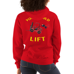 Forklift Superhero You Should Lift RY Unisex Hoodie