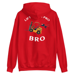 Forklift Superhero Lift Like a Pro Bro GW Unisex Hoodie