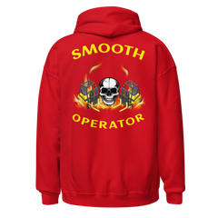 Twin Forklift Skull In Smooth Operator YY Unisex Hoodie