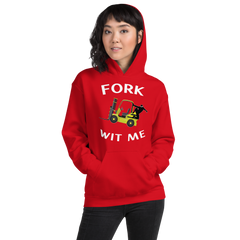 Forklift Ninja Fork Wit Me YW Unisex Hoodie