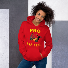 Forklift Ninja Pro Lifter GY Unisex Hoodie