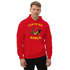 Forklift Ninja Certified Forklift Ninja GY Unisex Hoodie