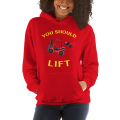 Forklift Superhero You Should Lift RY Unisex Hoodie