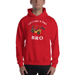 Forklift Superhero Lift Like a Pro Bro GW Unisex Hoodie