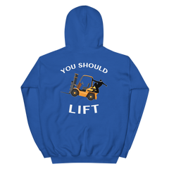 Forklift Ninja You Should Lift GW Unisex Hoodie