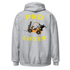 Forklift Ninja Pro Lifter GY Unisex Hoodie