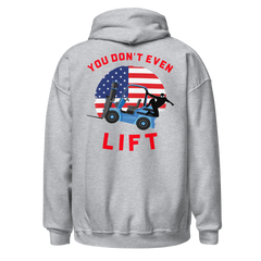 Forklift Ninja You Don't Even Lift BR Unisex Hoodie