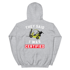 Forklift Ninja Forklift Certified YW Unisex Hoodie