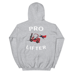 Forklift Superhero Pro Lifter RW Unisex Hoodie