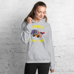 American Forklift Superhero Fork Wit Me GY Unisex Hoodie